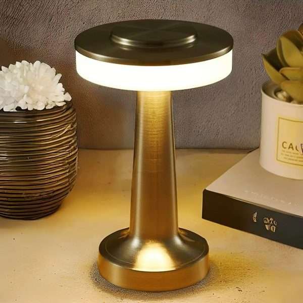 LED Book Light, Cordless, 1800mAh USB, 3-Level Touch, Reading, Bedroom, Bar, Hotel Lamp.