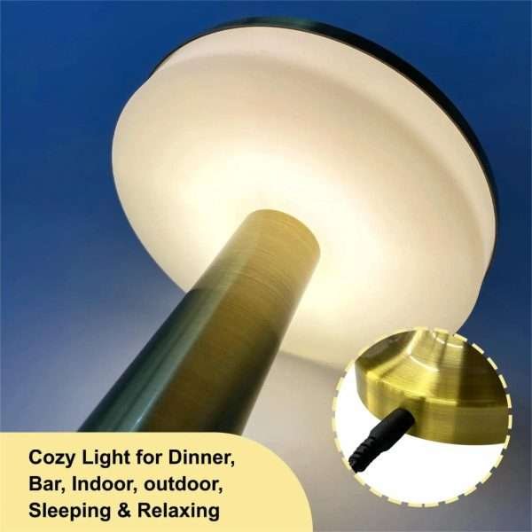 LED Book Light, Cordless, 1800mAh USB, 3-Level Touch, Reading, Bedroom, Bar, Hotel Lamp. - Image 7