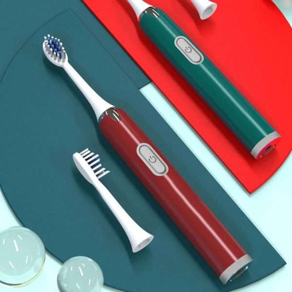 Electric Toothbrush AA Battery Sonic Teeth Brush IPX7 Waterproof Adult Automatic Teeth Whitening with 3 Replacement Brush Heads - Image 15