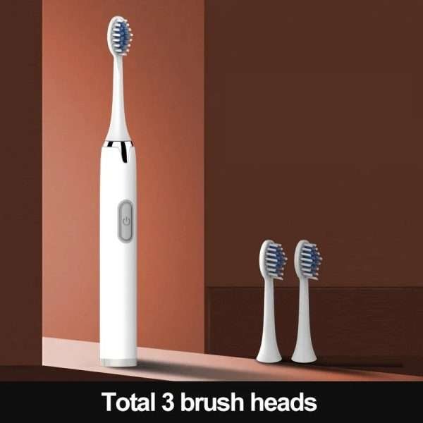 Electric Toothbrush AA Battery Sonic Teeth Brush IPX7 Waterproof Adult Automatic Teeth Whitening with 3 Replacement Brush Heads - Image 17