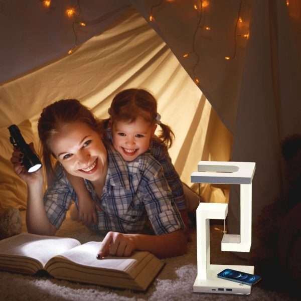 LED desk lamp Suspended lamp Wireless charging Romantic home furnishings Creative Luxury Gifts Bedroom Nightstand Bedside Decor - Image 2