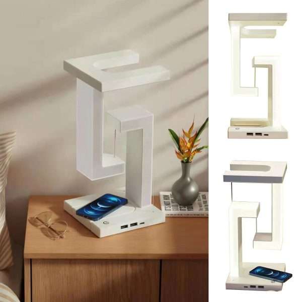 LED desk lamp Suspended lamp Wireless charging Romantic home furnishings Creative Luxury Gifts Bedroom Nightstand Bedside Decor - Image 5