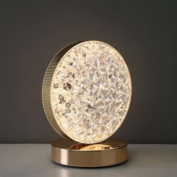 Nordic Luxury Bedroom Lamp Acrylic Crystal Star Bedside Table Lamp Romantic Atmosphere Lamp Recharge Touch Switch Night Lights - Image 10