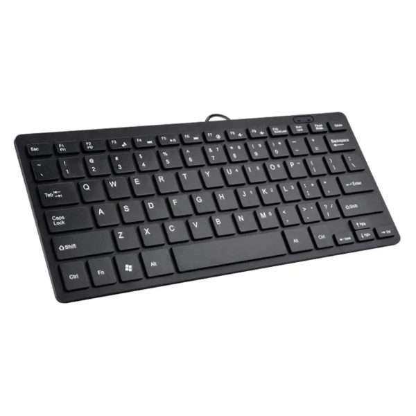 USB Slim Silent  Mini PC Keyboard for The Laptop Desktop 11.2x4.5x0.6" - Image 4