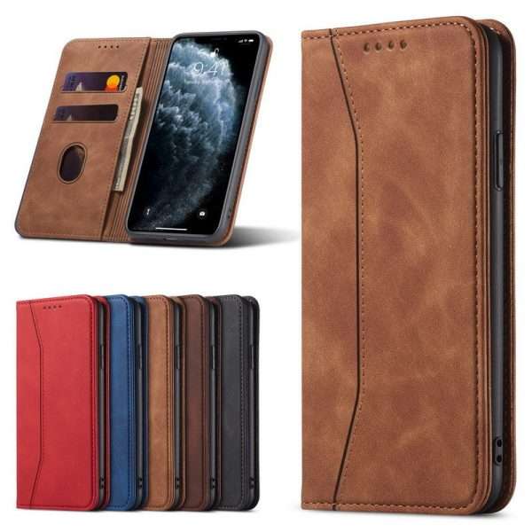 Wallet Leather Phone Case With Wallet Pocket and Ring Holder For IPhone - Image 2